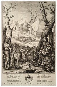 畜産。状態1 作： Wenceslaus Hollar
